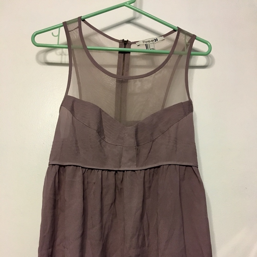 Mesh Lilac Racerback Party Tank - Picture 2 of 3